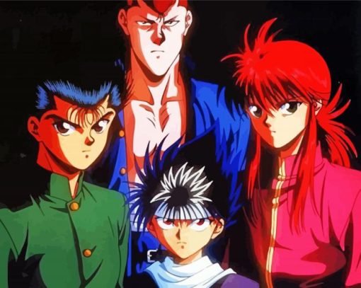 Aesthetic Yu Yu Hakusho Diamond Painting