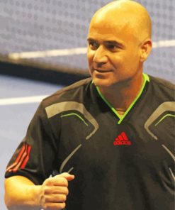 Andre Agassi Diamond Painting