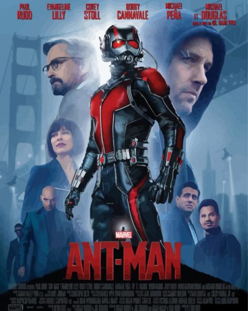 Antman Movie Poster Diamond Painting