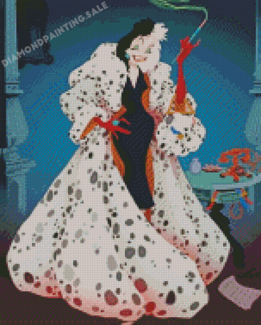 Cruella De Vil Diamond Painting