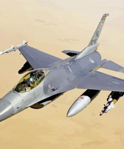 F16 Aircraft Diamond Painting