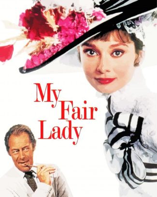 My Fair Lady Movie Poster Diamond Painting
