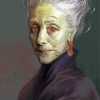 Pale Old Lady Diamond Painting