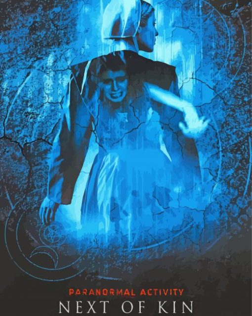 Paranormal Activity Movie Poster Diamond Painting