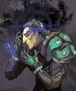 Sigma Overwatch Art Diamond Painting