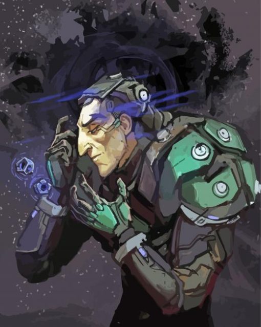 Sigma Overwatch Art Diamond Painting