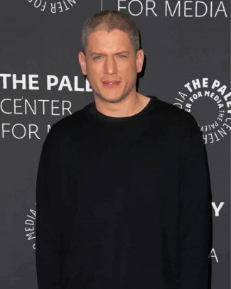 The American Actor Wentworth Miller Diamond Painting