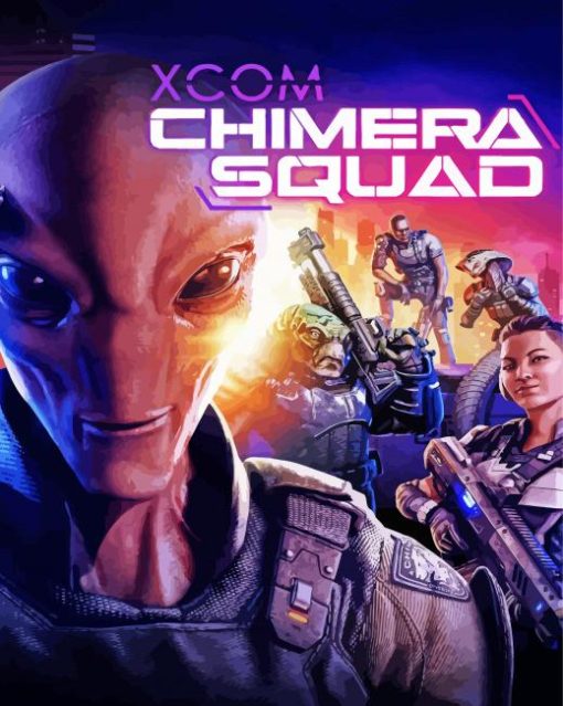 Xcom Chimera Squad Poster Diamond Painting