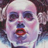 Bride Of Frankenstein Face Diamond Painting