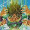 Broly Dragon Ball Diamond Painting