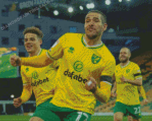 Norwich City Football Diamond Painting