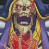 Overlord Skull Anime Diamond Painting