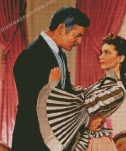 Rhett Butler And Scarlett OHara Gone With The Wind Diamond Painting