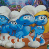 Smurfs Diamond Painting