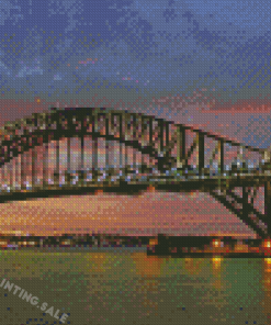 Sydney Harbor Bridge Diamond Painting