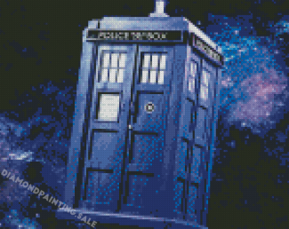 Doctor Who Tardis Diamond Painting