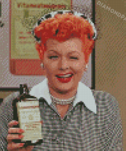 Lucy Lucille Ball Diamond Painting