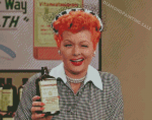 Lucy Lucille Ball Diamond Painting