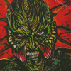 Scary Jeepers Creepers Diamond Painting