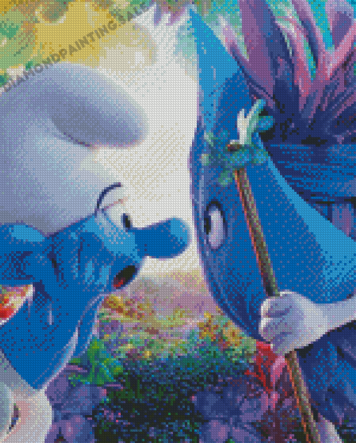 The Smurfs Diamond Painting