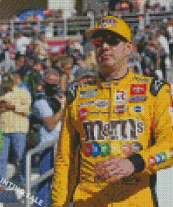 The American Race Car Driver Kyle Busch Diamond Painting