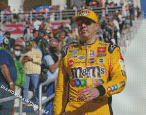 The American Race Car Driver Kyle Busch Diamond Painting
