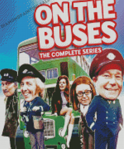 On The Buses Serie Poster Diamond Painting