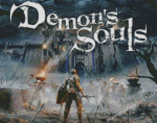 Demons Souls Poster Diamond Painting