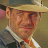 Indiana Jones Character Diamond Painting