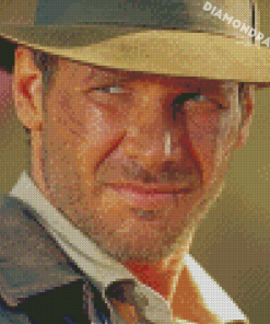 Indiana Jones Character Diamond Painting