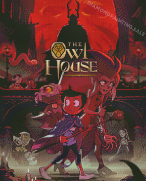 The Owl House Poster Diamond Painting
