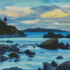 West Quoddy Lighthouse Landscape Diamond Painting