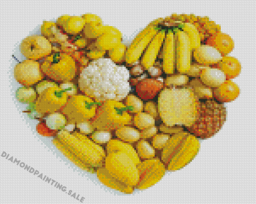 Yellow Fruits Diamond Painting