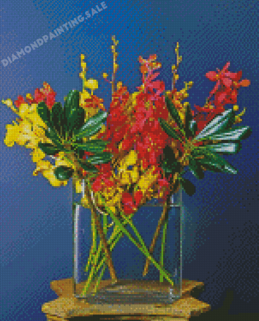 Colorful Classy Ikebana Diamond Painting