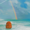 Rainbow Beach Seascape Diamond Painting