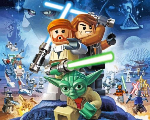 Aesthetic Lego Star Wars Diamond Painting