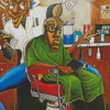 Barbershop Art Diamond Painting