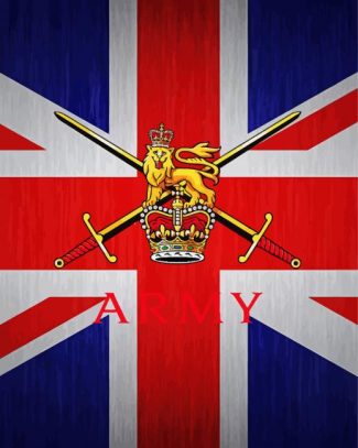 British Army Logo Diamond Painting
