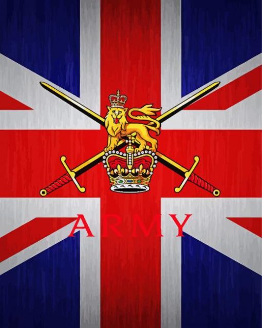 British Army Logo Diamond Painting