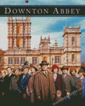 Downton Abbey Poster Diamond Painting