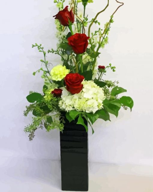 Classy Ikebana Diamond Painting