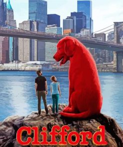 Clifford The Big Red Dog Movie Diamond Painting