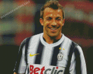 Alessandro Del Piero Juventus Player Diamond Painting