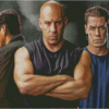 Fast And Furious 9 Characters Diamond Painting