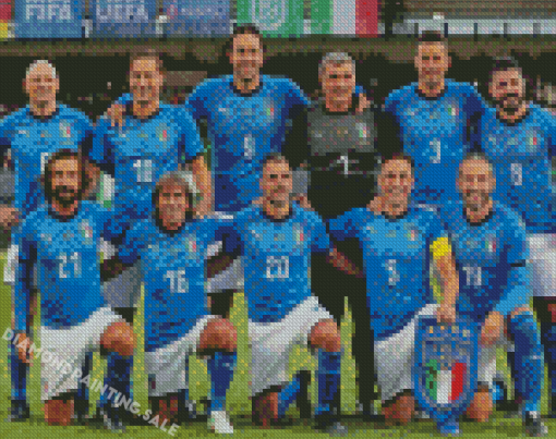 Italy National Football Team Diamond Painting