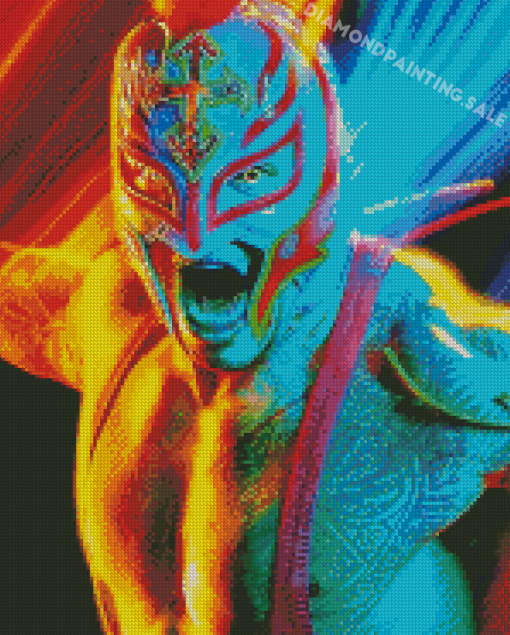 Rey Mysterio WWE Diamond Painting