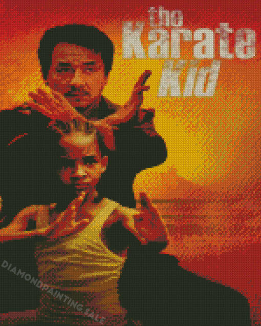The karate kid Movie Poster Diamond Painting
