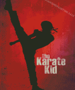 The karate kid Movie Poster Diamond Painting