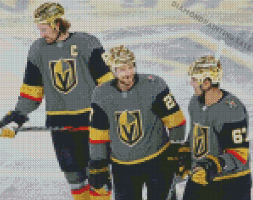 Vegas Golden Knights Players Diamond Painting