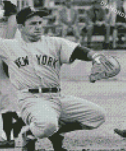 Baseball Player Yogi Berra Diamond Painting
